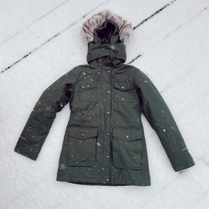 Eddie Bauer Waterproof Faux-fur Trimmed Parka